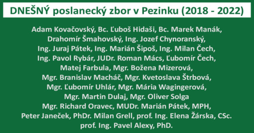 Najhorší stav, ktorý Pezinok mohol postihnúť, je rezignácia poslaneckého zboru na kroky primátora. Bohužiaľ už sa to stalo